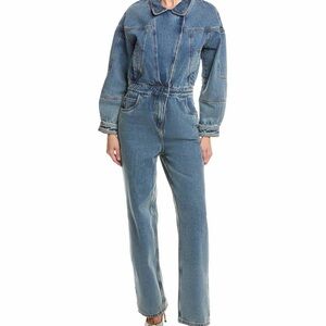 Ronny Kobo Collection Blue Denim Pantsuit